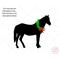 Horse with Wreath SVG and Clipart
