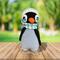 crochet penguin plush, mini toy, amigurumi plush toy, crochet animal,  handmade penguin, stuffed animal toy, miniature penguin, baby shower gift