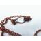 Hook clasp on an antique copper chain