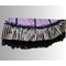 Size 12 Lavender & Black lace Skirt 