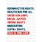 Patriotic 4th of July Instant Download Printable Card - This is Pro-Life Social Justice Equality Card