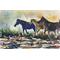"Wandering Around" Original Chris Wakefield Watercolor Painting