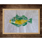 gyotaku art, gyotaku fish print, gyotaku fish, fish art prints, fish poster, Japanese fish art, fish art, fish wall decor