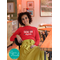 Personalized Spirit Apparel - Senior Mom Shirt Class of 2025 with School Colors and Mascot Long-Sleeve Shirt