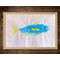 fish poster, Japanese fish art, fish art, fish wall decor, fishing art, fisherman gift, fishing gifts for men, nautical wall art, trevally