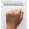 Wrist measuring instructions for bangle bracelet.