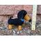 crochet dachshund, dachshund decor, crocheted dachshund, amigurumi dachshund, dachshund plush, stuffed dachshund, dachshund figurine, dachshund plushie, dachshund amigurumi, small crocheted dachshund, cute dachshund figurine