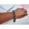 Boho Chic Picasso Bead Bracelet on model