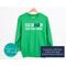 Personalized Spirit Apparel - Customized Short-Sleeved Class of 2025 Senior Cheerleader Sweatshirt with School Colors and Team Mascot