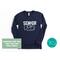 Personalized Spirit Apparel - Customized Long-Sleeved Class of 2025 Senior Cheerleader T-Shirt with Team Colors