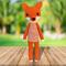 crochet fox, amigurumi fox, stuffed animal, miniature fox, fox figurine, small fox, mini fox, fox amigurumi, stuffed fox, handmade fox, made to order