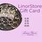 Prices for LinorStore Jewelry Gift Cards
$25
$50
$75
$100