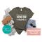 Personalized Senior Year Shirt - Cheerleading Senior Mom T-Shirt Personalized with School Colors and Class of 2025