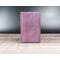 Handmade Premium Leather Tarot Card Case in a purple hue called Violet Cosmos