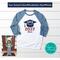 Personalized Grow With Me Shirt - Customized Graduation Year Raglan with Student Name and School Colors