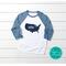 Patriotic Vote Blue Shirt - Custom State Shirt, 2024 Election Raglan Shirt
