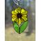 Sunflower in direct sunlight. Transparent petals.