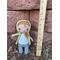 Tiny crochet Thunberg, Greta Thunberg for sale, stuffed Thunberg, Greta Thunberg stuffed doll, small Thunberg crochet, small Thunberg amigurumi, small crochet Thunberg, mini Greta crochet, mini Thunberg amigurumi, Greta Thunberg crochet, Thunberg crochet amigurumi