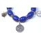 Sapphire Blue Virgo Birthstone Charm Bracelet