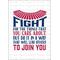 Patriotic 4th of July Instant Download Printable Card - Fight for the Things You Care About