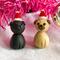 fireflyFrippery Bah Hum Pug Humpug Humbug Miniature Sculpture or Ornament Front