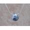 Dendrite Opal Necklace, Raw Stone Jewelry