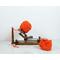 Image of a yarn winder showing one of the steps it takes to make a dog scarf that is designed for sight hounds.