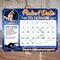 Editable Gymnastics Fundraiser Calendar, Pick a Date to Donate Calendar Fundraiser, Instant Download