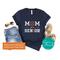 Personalized Color Guard Spirit Apparel - Color Guard Senior Mom Marching Band Shirt Class of 2025