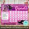 Editable Gymnast Fundraiser Pick A Date To Donate Calendar, Gymnastics Calendar Fundraiser