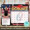Customizable Gymnastics Pick A Date Fundraising Donation Calendar Template