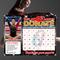 Customizable Gymnastics Pick A Date Fundraising Donation Calendar Template