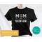 Cheerleading Shirt | Cheer Mom of a Senior | Class of 2025 | Short-Sleeve Shirt