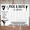 DIY Minimalist Gymnastics Themed Donation Calendar Template