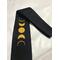 Unique celebrant stole, officiant stole with moon phases,  celebrant gift