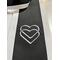 Black and white wedding officiant stole, wedding vestment, clergy stole, celebrant wedding stole, contemporary clergy stole