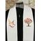 Fall wedding clergy stole, officiant stole, wedding vestment, celebrant stole, celebrant gift, officiant gift