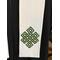 Clergy stole, officiant stole, ceremony celebrant stole, celebrant gift, unique clergy stole, endless knot clergy stole