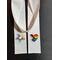 LGBTQ wedding, gay pride clergy stole, rainbow celebrant stole, gay weddings