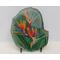 Bird of Paradise Agate Slice Painting