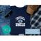 Personalized Spirit Apparel - Custom Short-Sleeved Football Uncle T-Shirt with Team Colors and Jersey Number or Player Name