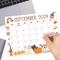 Printable September 2024 Calendar with Halloween Theme