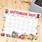 Printable September 2024 Back to School Calendar