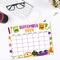 School Themed September 2024 Printable Calendar