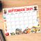Printable September 2024 Back to School Calendar
