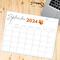September 2024 Calendar with Minimalist Design