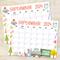 September 2024 Back to School Planner Printable Calendar