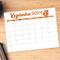 Simple September 2024 Minimalist Retro Calendar Printable