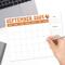 Printable September 2024 Simple Minimalist Retro Design Calendar Planner