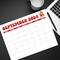 Retro and Minimalist Design Calendar September 2024